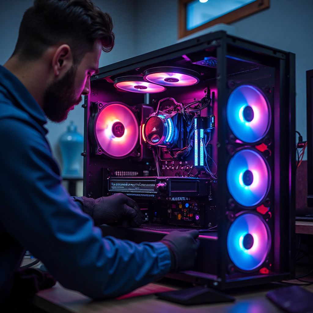 Gaming PC repair and optimization
