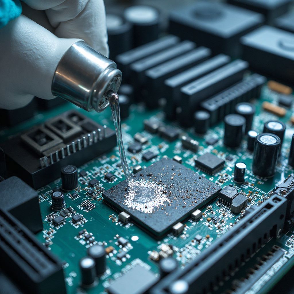 Liquid damage repair